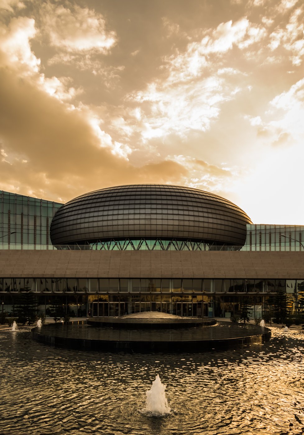 The African Union Conference Centre in Addis Ababa